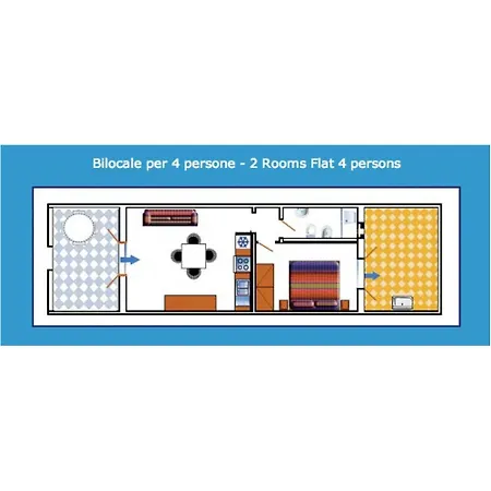 Apartmán Fronte Mare Capo San Marco *